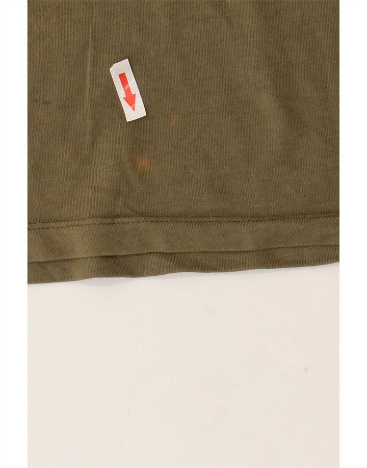 Jack & Jones muška majica kratkih rukava Veliki kaki pamuk