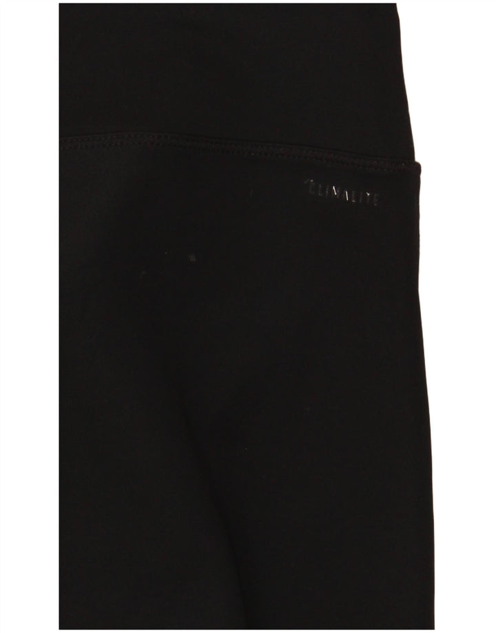 ADIDAS ženske Climalite Capri tajice UK 10 male crne poliesterske