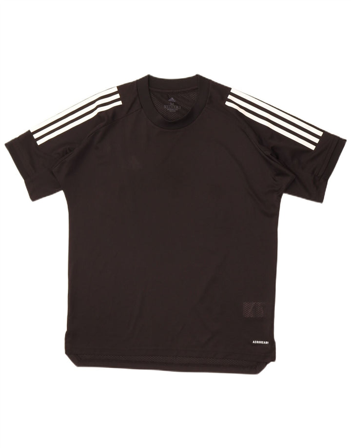 Adidas muška Aeroready majica kratkih rukava srednji crni poliester