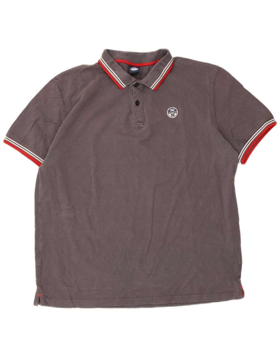 North Sails muška polo majica XL sivi pamuk