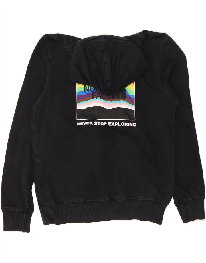 Mens Graphic Hoodie Jumper Small Vintage The North Face and Second-Hand The North Face from Messina Hembry 