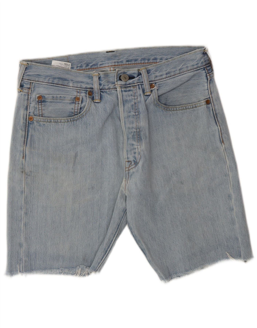 Levi's muške 501 traper kratke hlače W31 srednje plavi pamuk