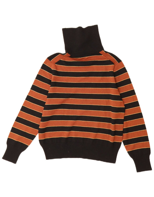 BLEYLE Ženski pulover s rol izrezom UK 12 srednje crne pruge