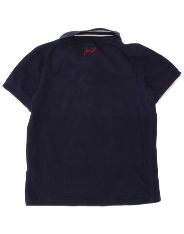 Joules polo majica za dječake 7-8 godina tamnoplavi pamuk