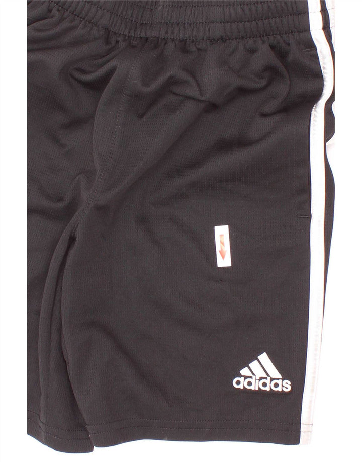 Adidas kratke sportske hlače za dječake 7-8 godina male crne poliesterske