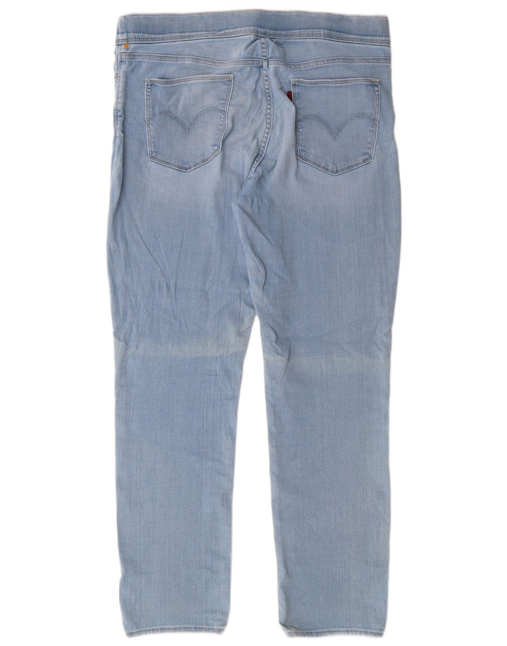 LEVI'S Ženske jegging traperice visokog struka US 16 2XL W33 L31 Plavi pamuk