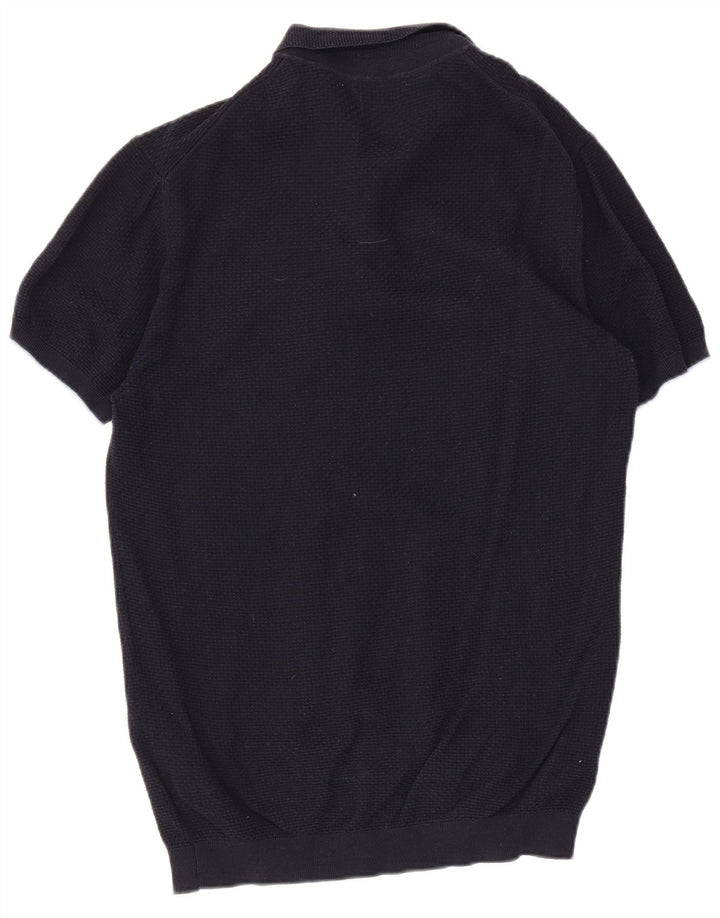 Massimo Dutti muška polo majica velika tamnoplava pamuk