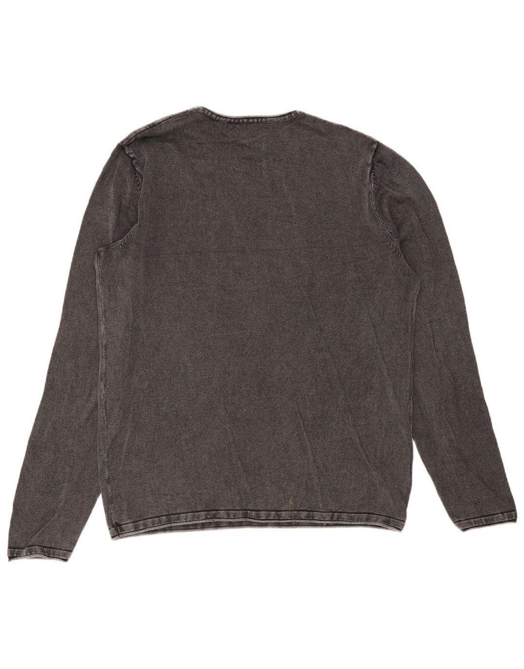 Jack & Jones muška majica dugih rukava, srednje sivi pamuk