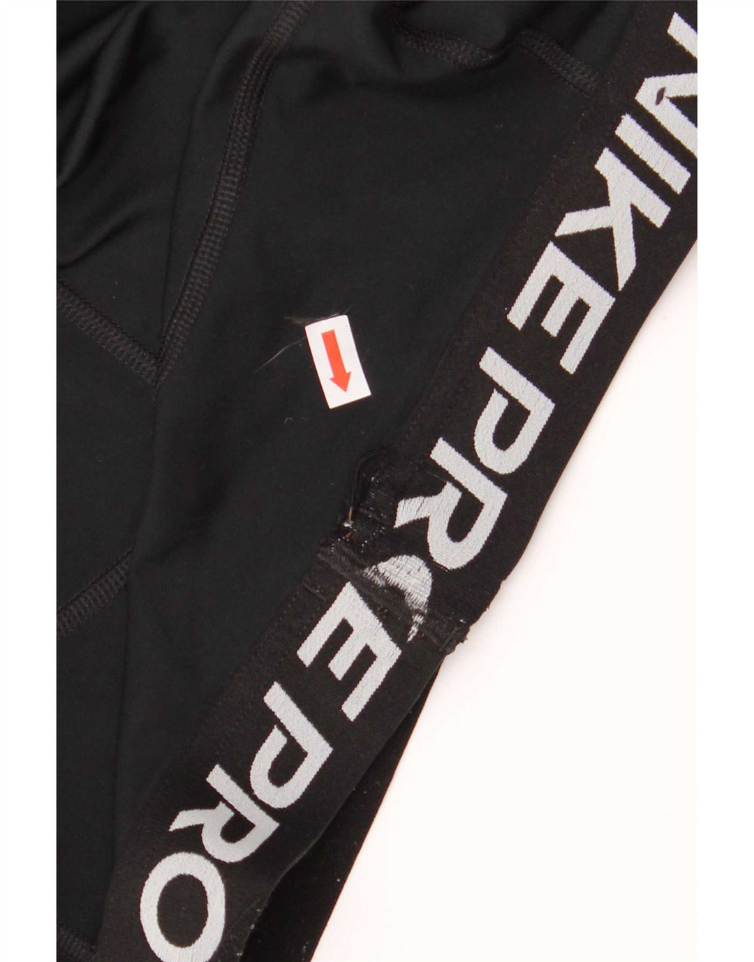 Nike Ženske Dri Fit Crop Graphic Leggings UK 8 Male crne poliesterske