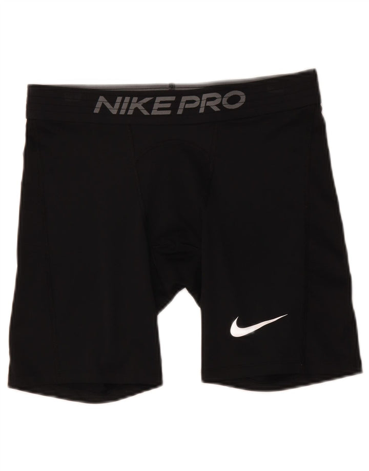 Nike muške uske sportske kratke hlače s grafičkim motivima, veliki crni poliester