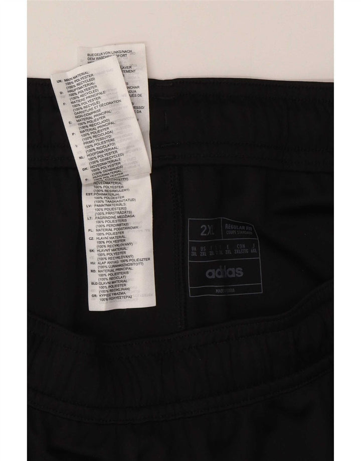 Adidas muške sportske kratke hlače Regular Fit 2XL crni poliester