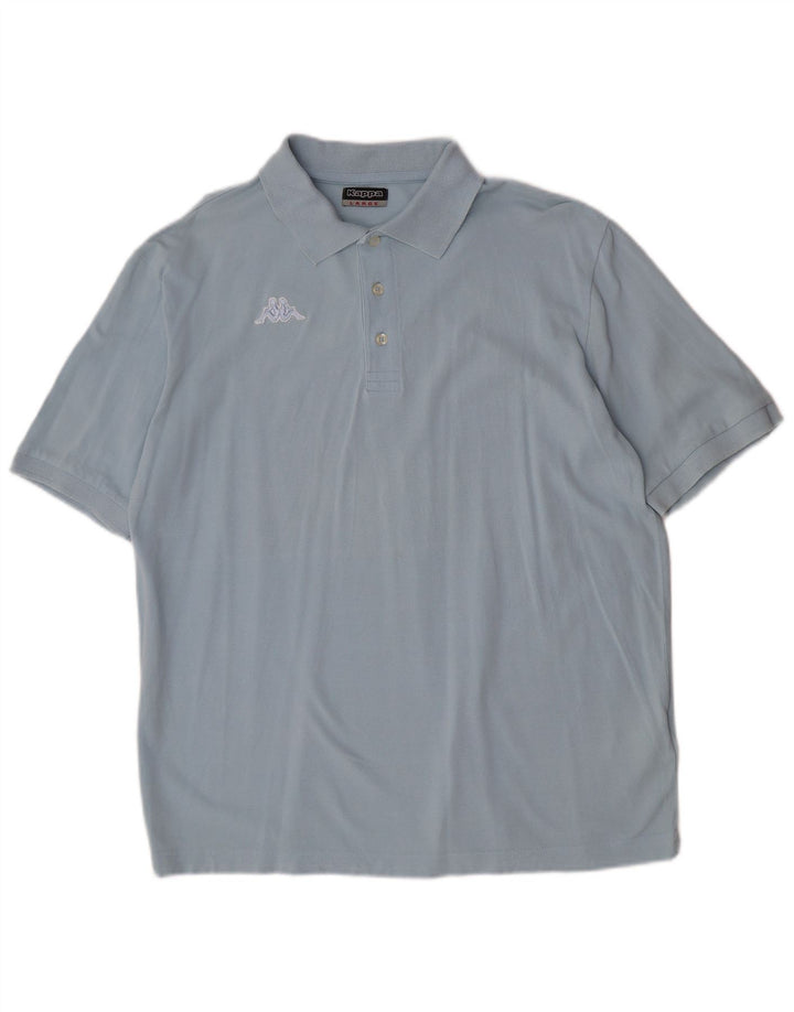 Kappa muška polo majica Large Blue Cotton