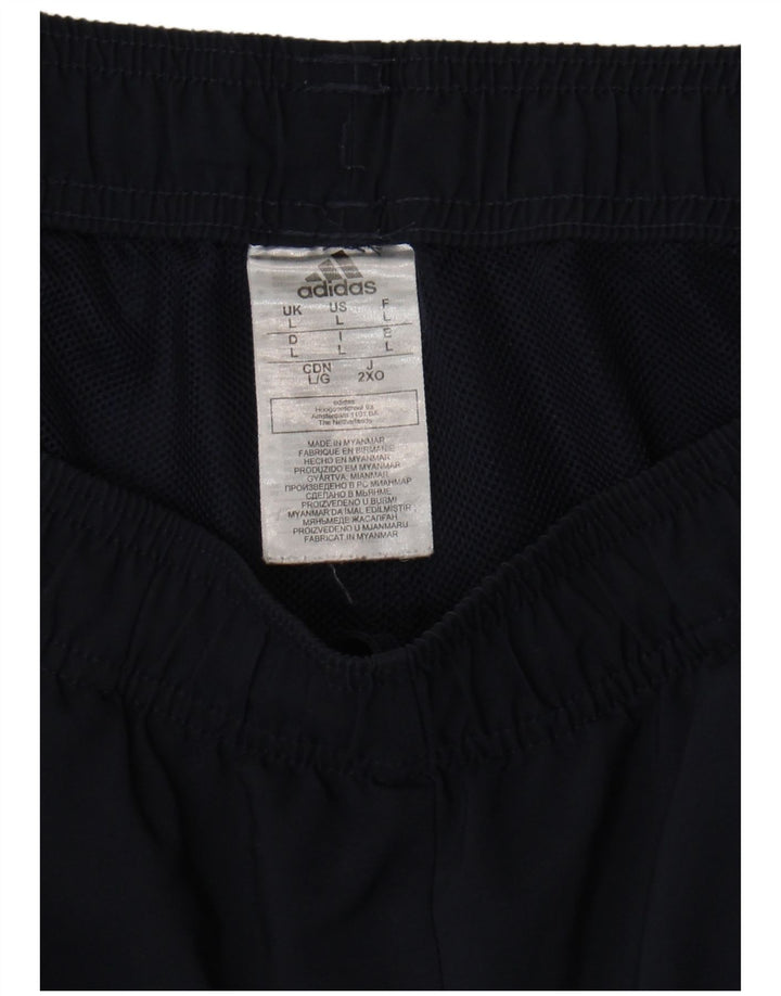 Adidas muške sportske kratke hlače velike tamnoplave poliesterske boje