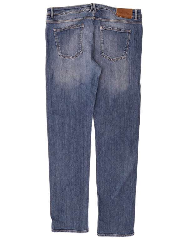 Massimo Dutti muške ravne traperice casual kroja EU 46 XL W36 L34 plave
