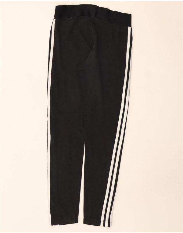 Adidas ženske tajice UK 8/10 male crne pamučne