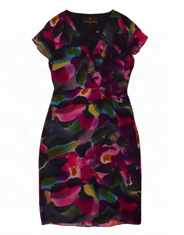 Ženska plašt haljina Fenn Wright Manson UK 10 Small Multicolored Tie Dye