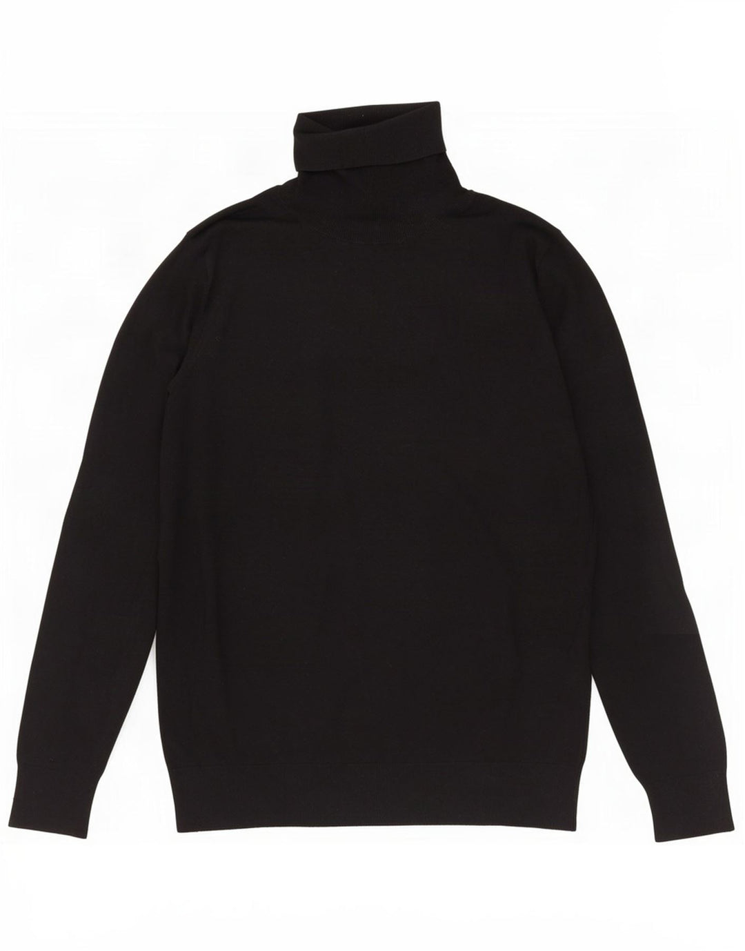 Massimo Dutti ženski pulover s rol izrezom UK 14 Velika crna svila