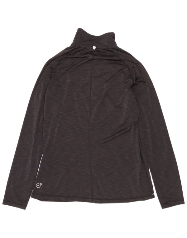 Puma gornji dio trenirke s patentnim izrezom UK 12 srednje sivi poliester