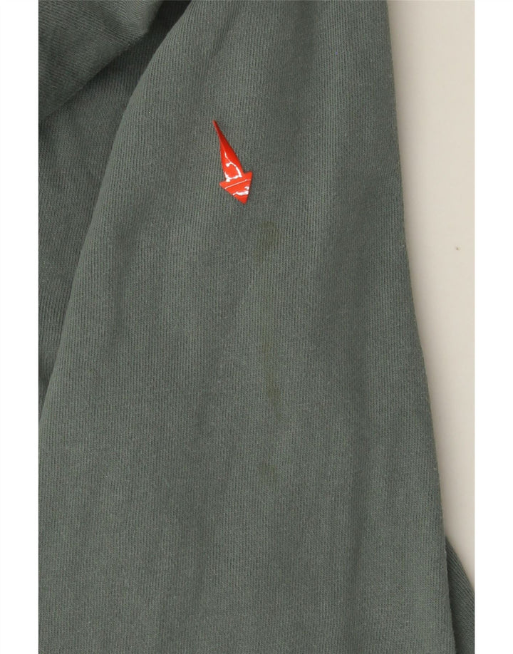 DIESEL Ženska majica s kapuljačom s grafičkim motivima UK 20 2XL Pamuk u zelenim bojama