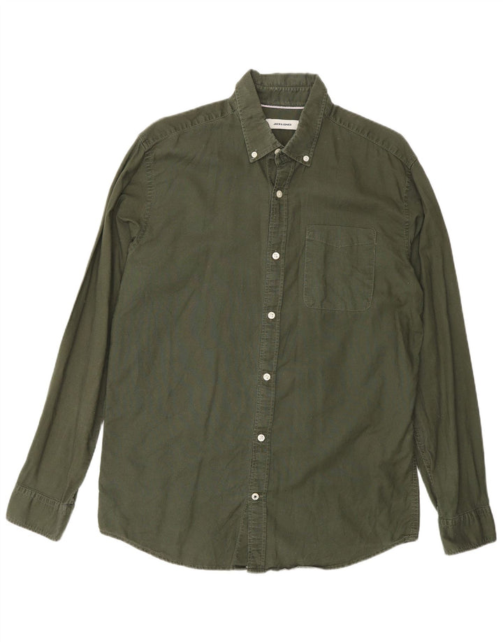 Jack & Jones muška košulja velika zelena pamuk