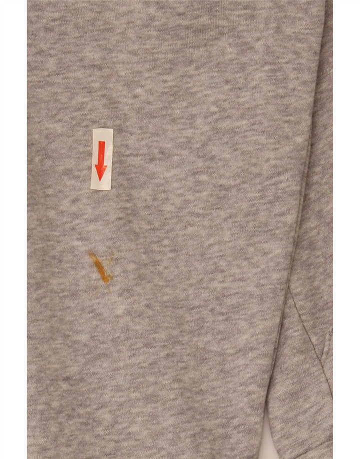 Adidas muški pulover s kapuljačom 3D Arc Zip, srednje sivi pamuk