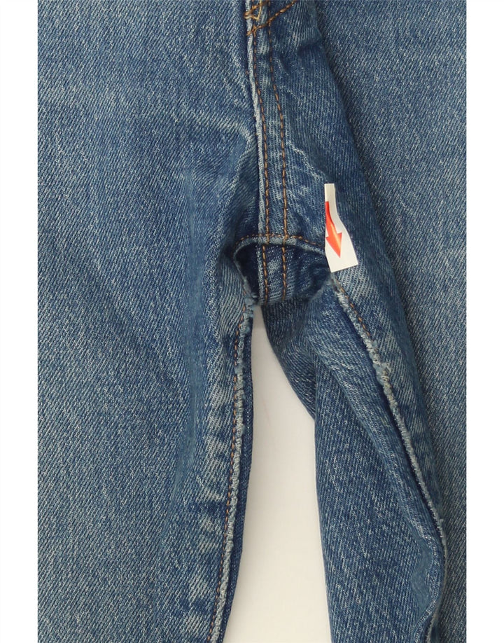 Levi's ženske 501 ravne traperice W26 L28 plavi pamuk