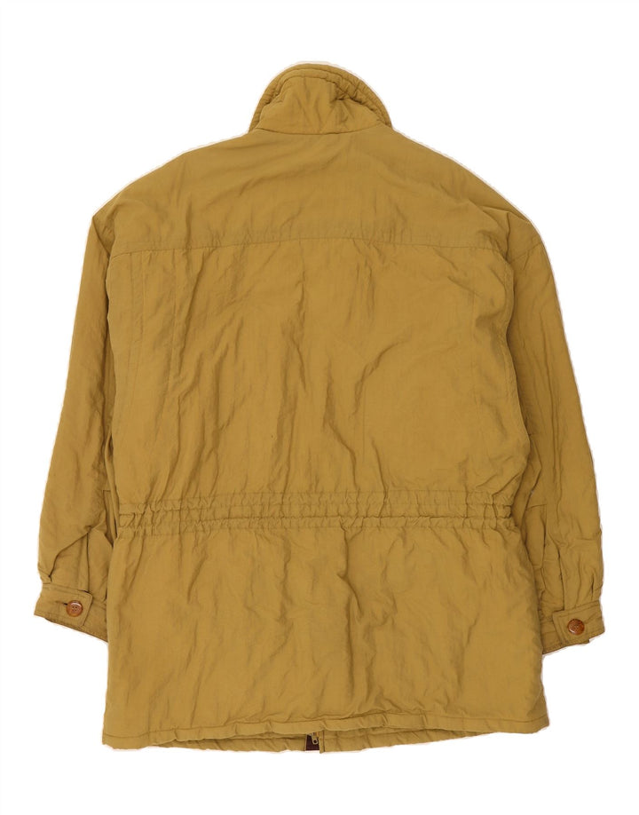 VINTAGE Mens Windbreaker Jacket IT 50 Large Yellow Polyamide Vintage Vintage and Second-Hand Vintage from Messina Hembry 