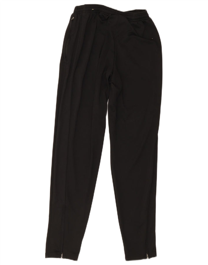 Nike Ženske Dri Fit Trenirke Hlače UK 12 srednje crne