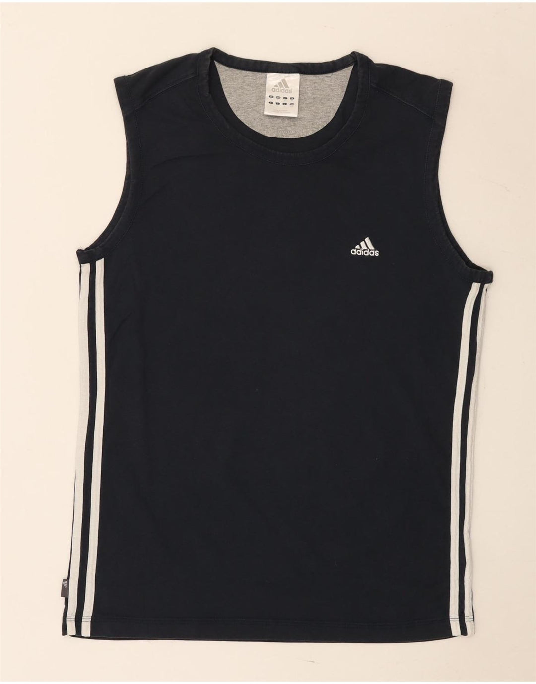 Adidas muška majica kratkih rukava srednje tamnoplavi pamuk