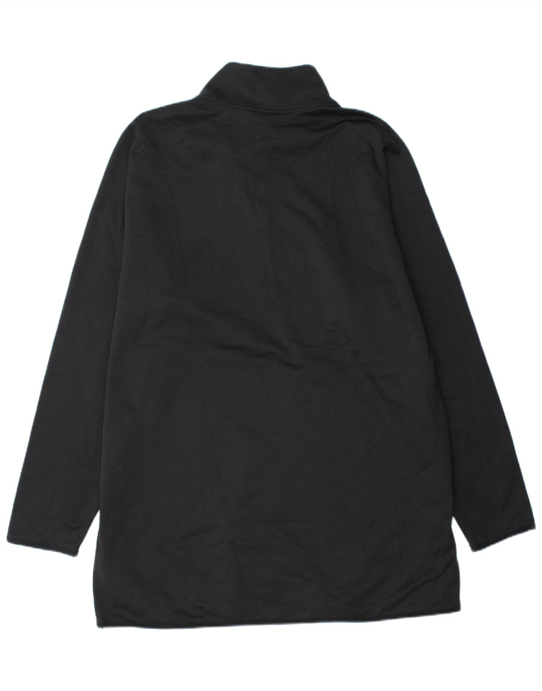 Nike muška majica s kratkim izrezom s patentnim zatvaračem 3XL crni poliester