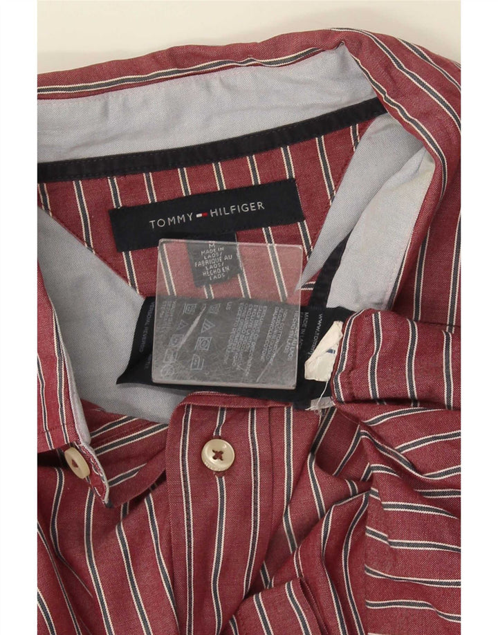 Tommy Hilfiger muška košulja, pamuk srednje crvene pruge