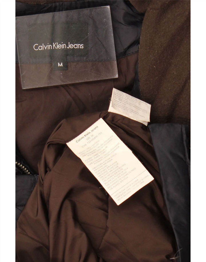 CALVIN KLEIN JEANS Muška podstavljena jakna UK 38 Medium tamnoplavi poliamid