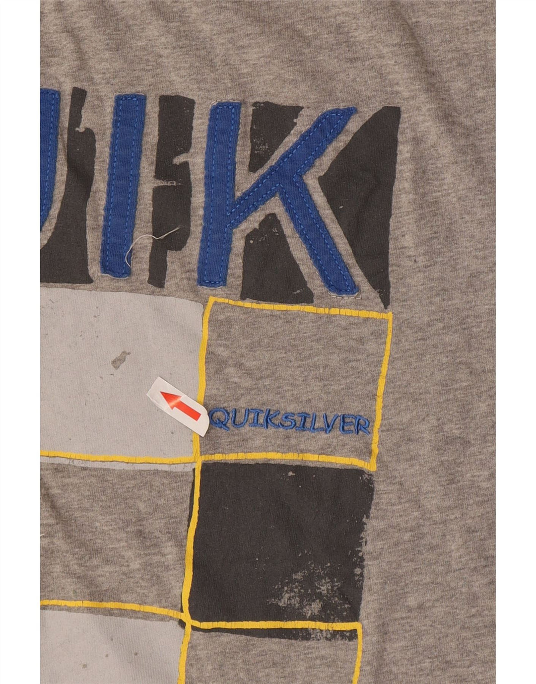Quiksilver muška majica kratkih rukava Regular Fit srednje siva