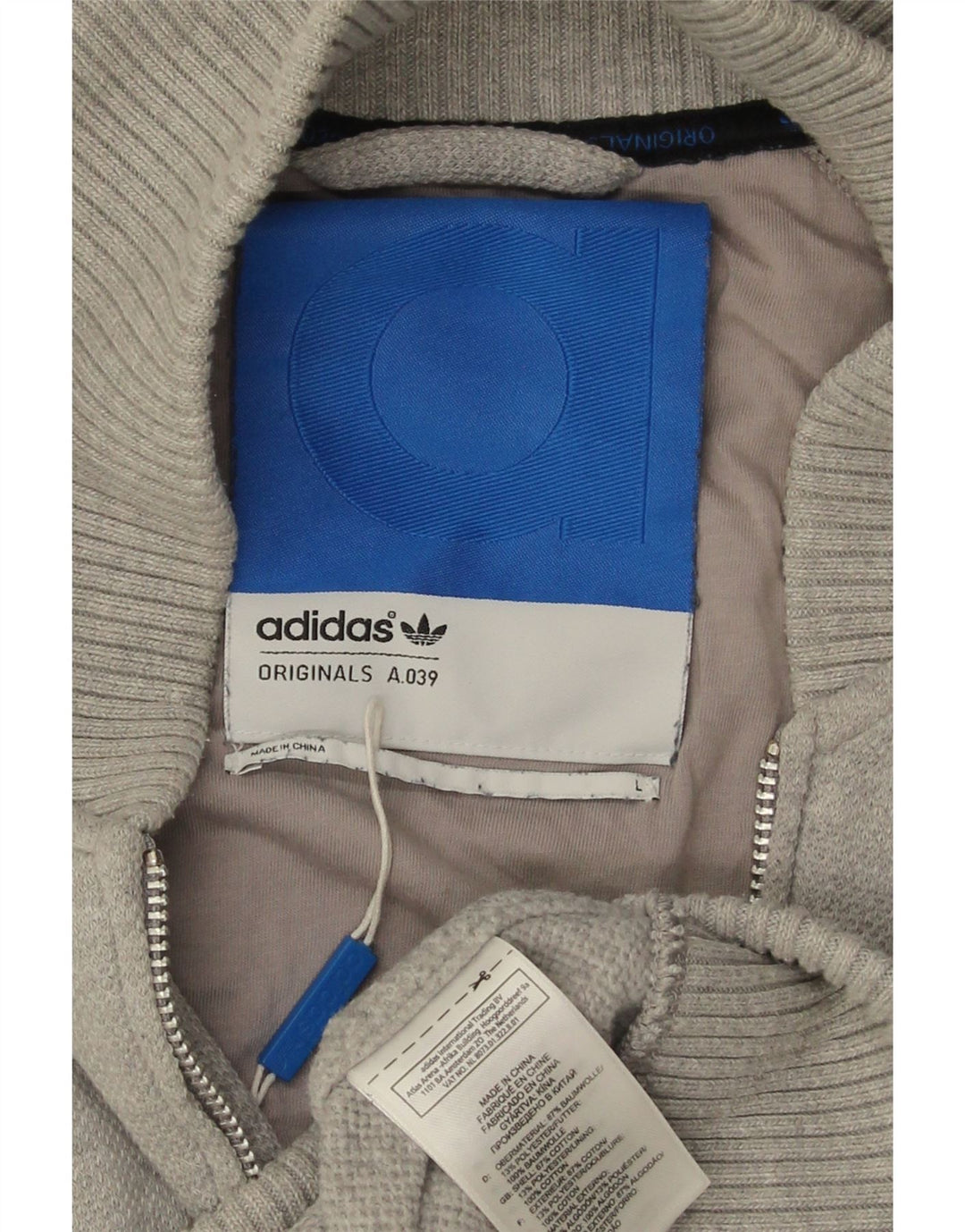 ADIDAS muška gornja jakna s grafičkim motivima, veliki pamuk u boji