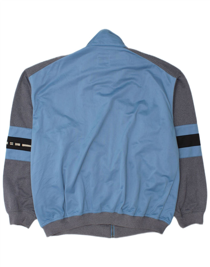 Zamislite ružičastu mušku gornju jaknu trenirke velike plave boje