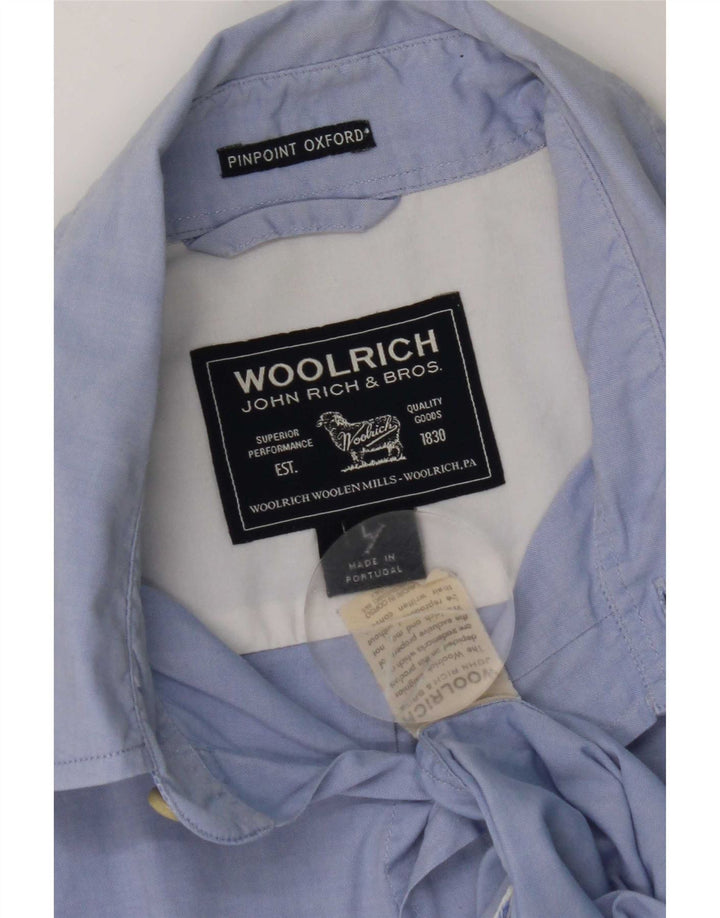 Woolrich muška velika plava košulja