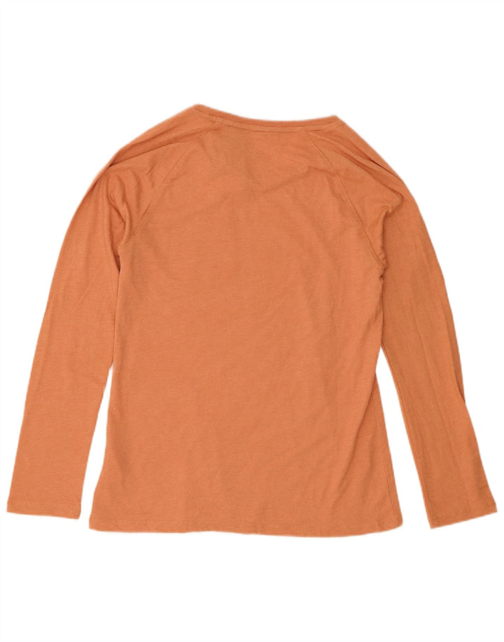 Dickies Ženska majica dugih rukava UK 10 Mali narančasti pamuk