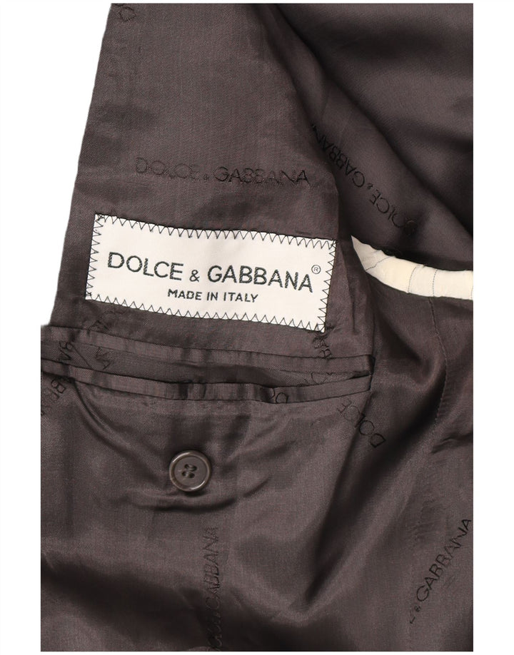 Dolce & Gabbana muška jakna s 3 gumba IT 50 velika siva viskoza