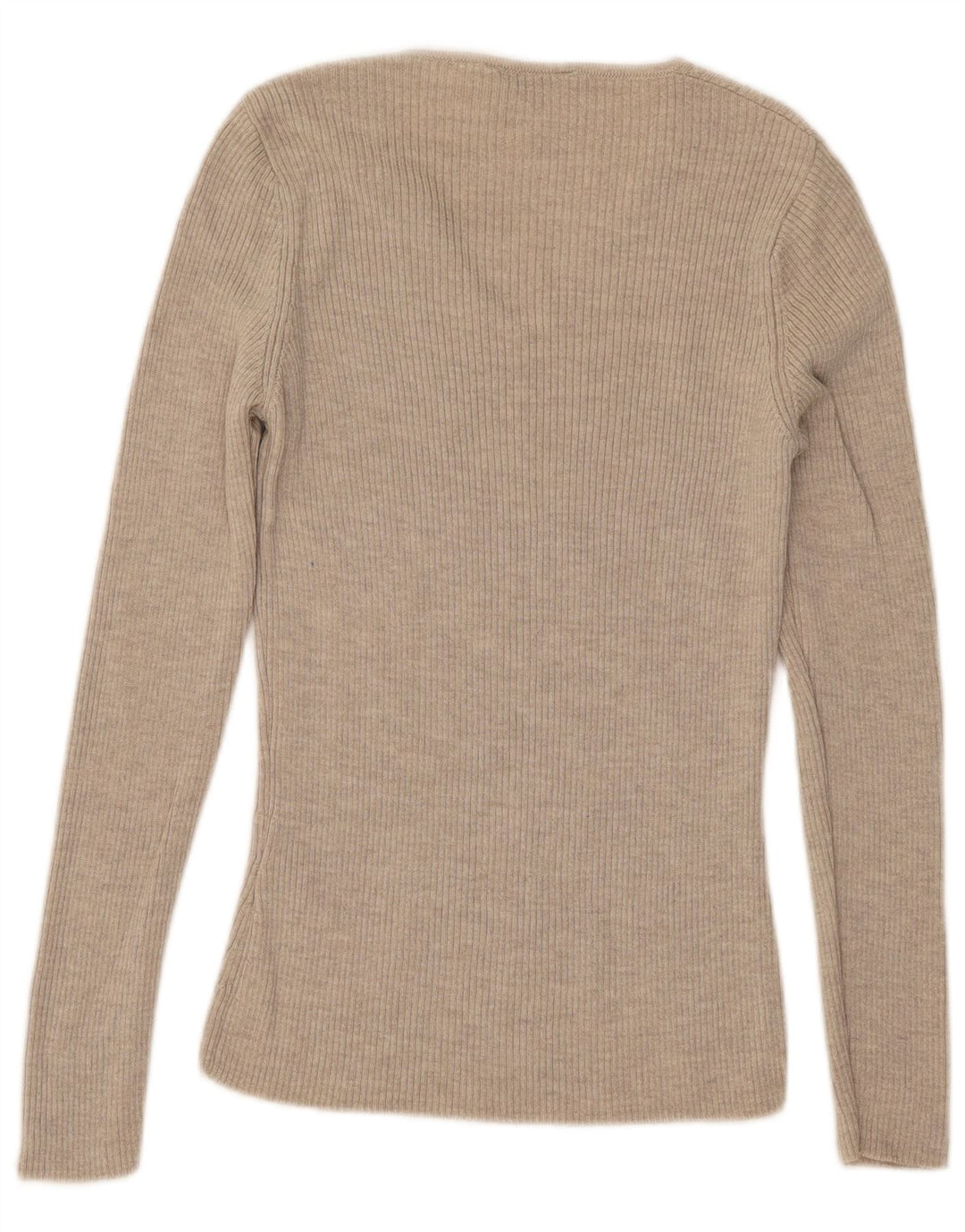 Marks & Spencer ženski džemper St. Michael s V-izrezom UK 8 Mali bež