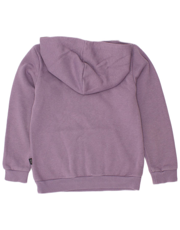 Puma Girls Graphic Hoodie Džemper 5-6 godina Ljubičasti pamuk