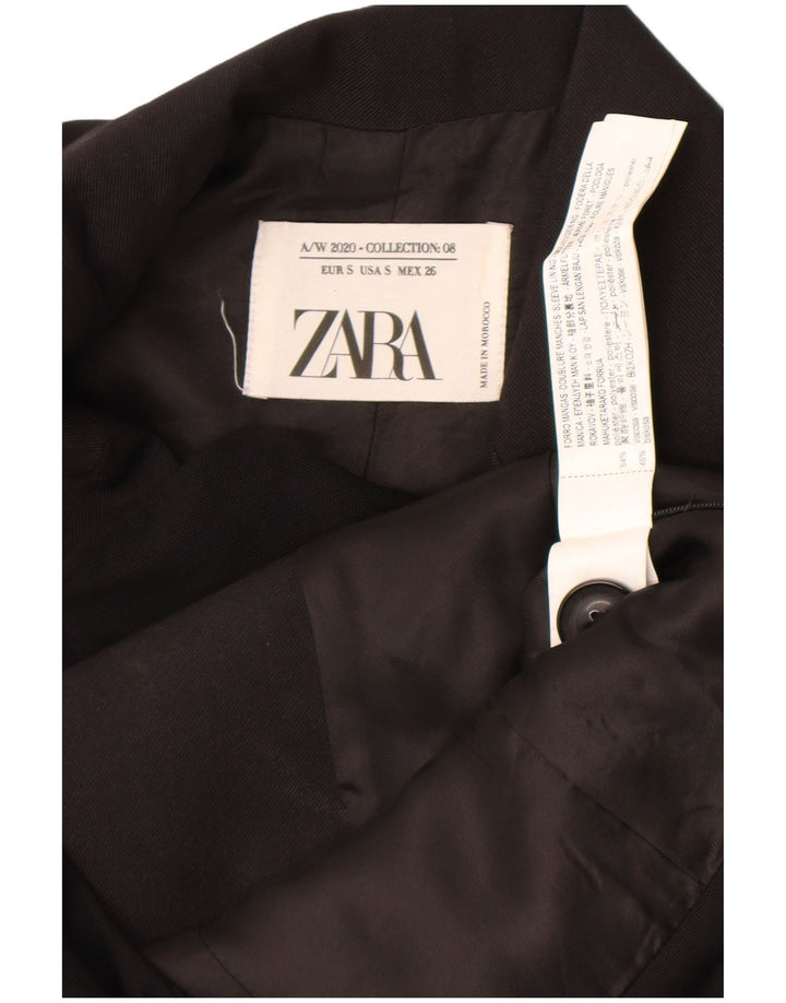 Zara ženski bodi UK 10 mali crni poliester u boji