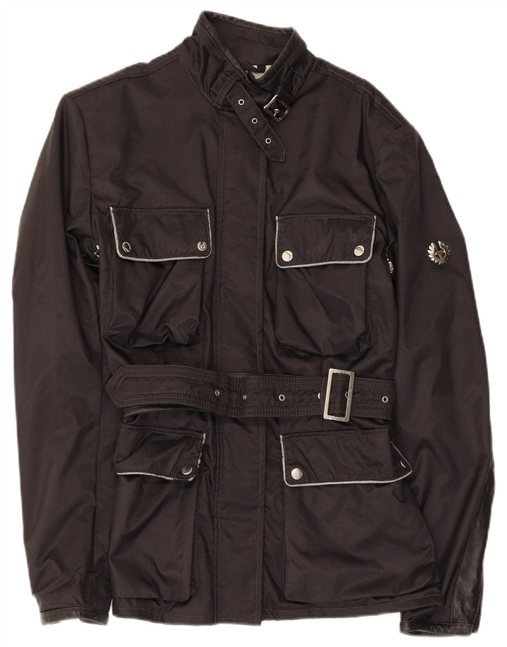 Belstaff ženska pomoćna jakna IT 44 Srednje crni najlon