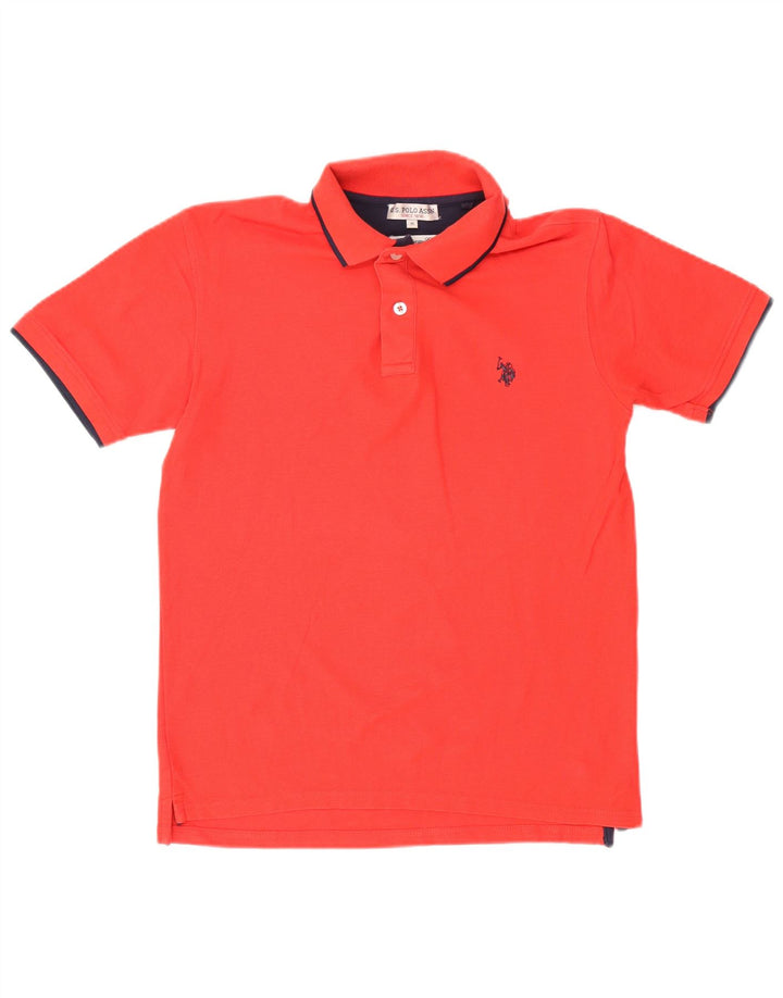 U.S. Polo Assn. Muška polo majica srednje crvene boje