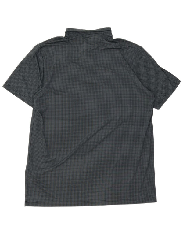 Nike muška Dri Fit polo majica 4XL zeleni poliester na točkice
