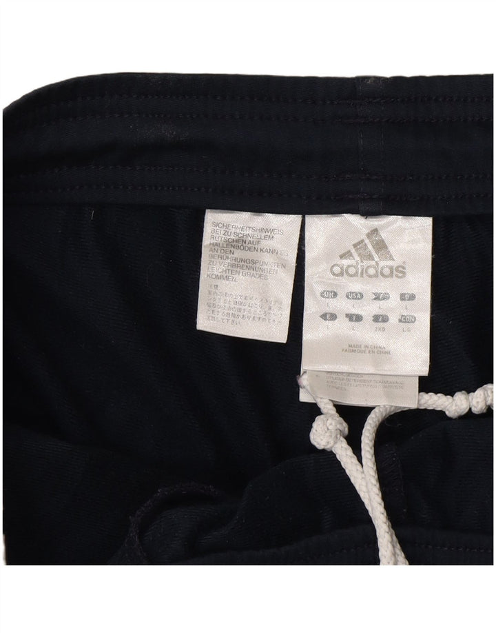 Adidas muške hlače za trenirku, velike tamnoplave poliesterske hlače