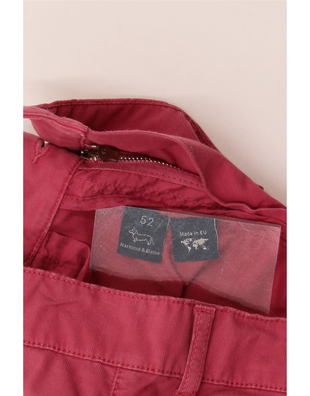 HARMONT & BLAINE Muške ležerne kratke hlače EU 52 XL W36 Ružičasti pamuk