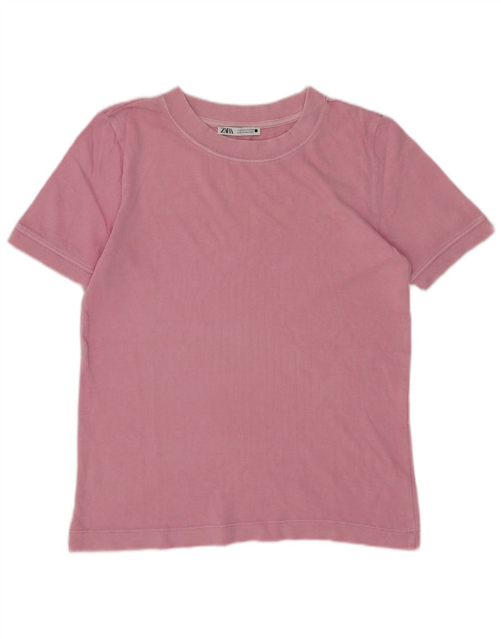 Zara ženska majica kratkih rukava UK 10 Small Pink
