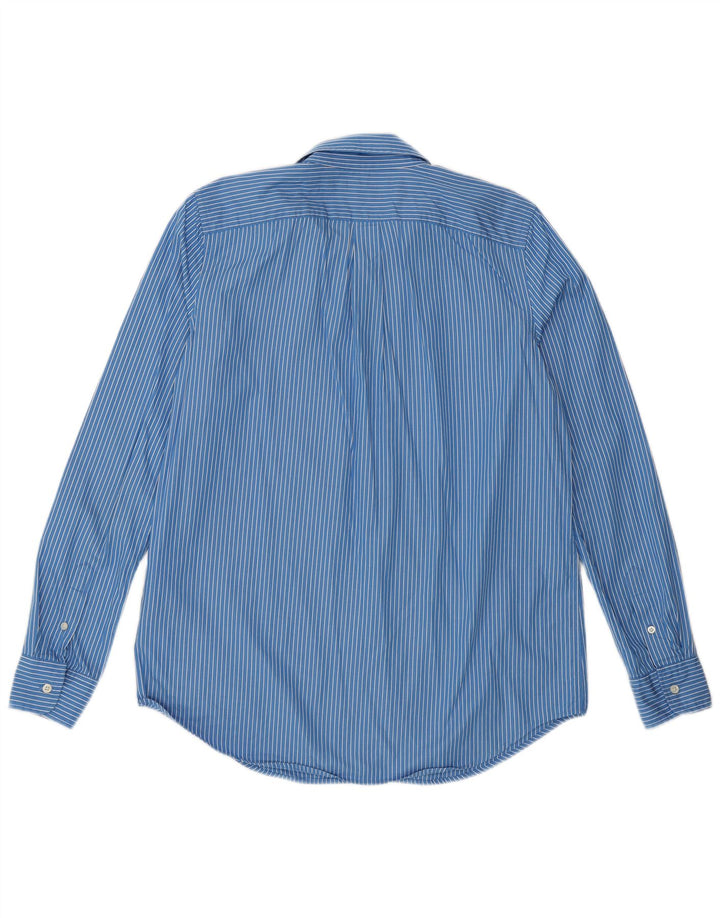 Ženska košulja Ralph Lauren US 8, pamuk srednje plavih pruga