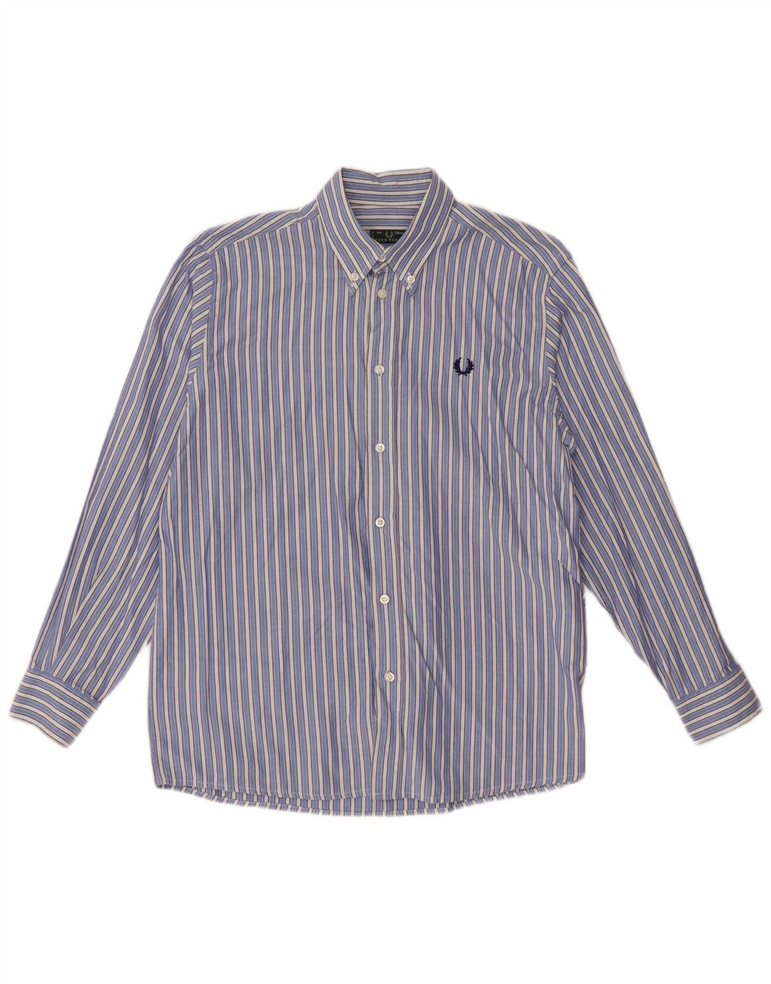 Fred Perry majica za dječake 11-12 godina, pamuk na plave pruge