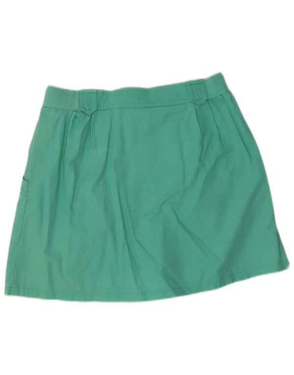 Adidas ženska mini suknja UK 10 mala W26 zeleni pamuk